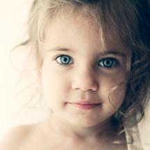 Portrait of a young child